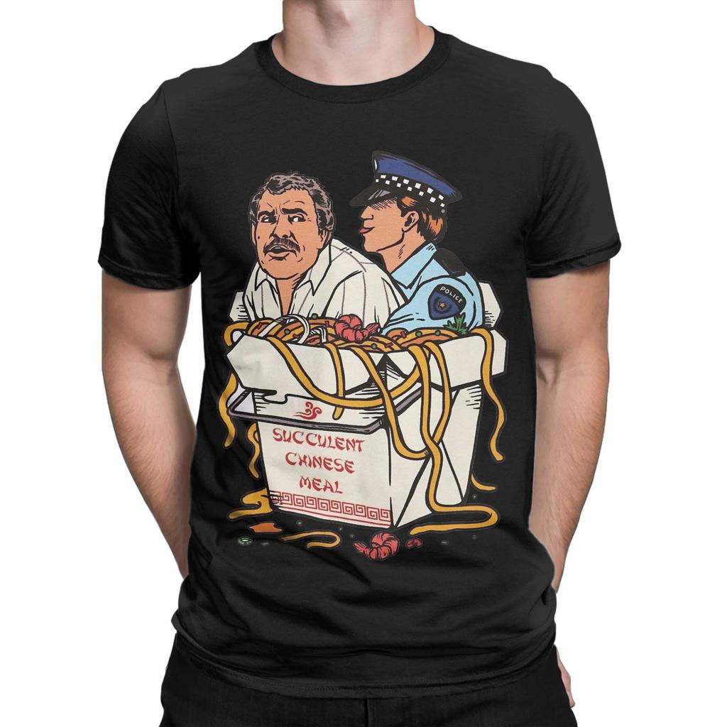 Unique Succulent Chinese Meal T-Shirt Men O Neck Cotton T Shirts Funny Meme Short Sleeve Tee Shirt Birthday Gift Tops