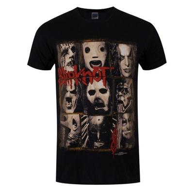 Slipknot Unisex Adult Mezzotint Decay Back Print T-Shirt