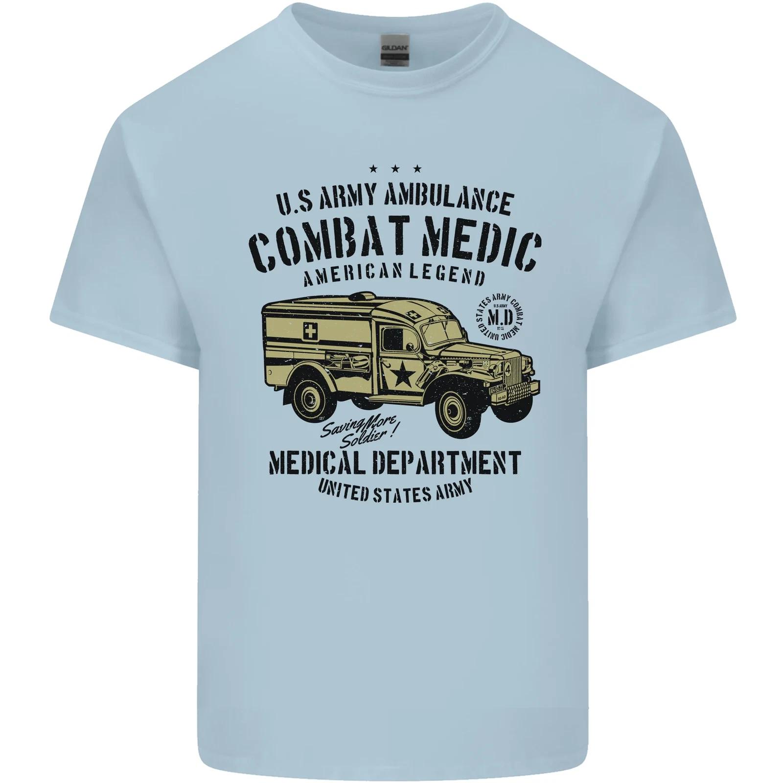 Army Ambulance Military Paramedic Medic Kids T-Shirt Childrens M