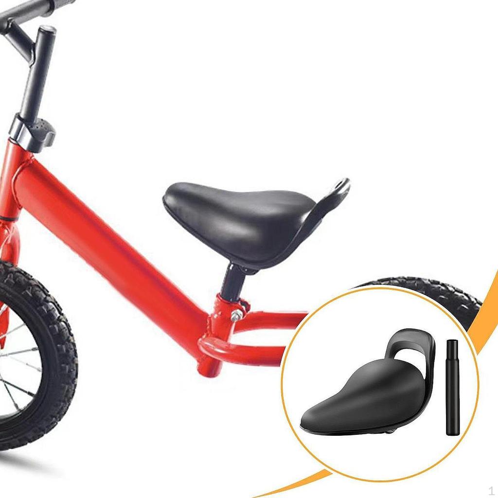Bicycle Saddle for Children with Seatpost And Handle