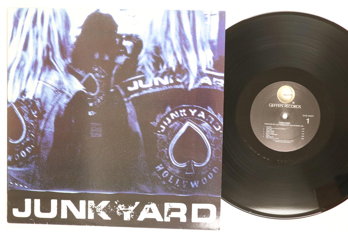 LP Record JUNKYARD  Junkyard GHS24227 GEFFEN 1989 US Metal Used