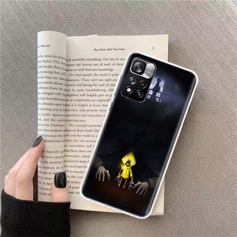 

Чехол для телефона Little Nightmare 2 для Xiaomi Poco X4 F4 GT X3 NFC X5 X6 X7 Pro 5G M5 M5S M3 F5 Mi F6 F3 F2 F1 Чехол Coque Fundas TPU Xiaomi Poco X3(Pro)
