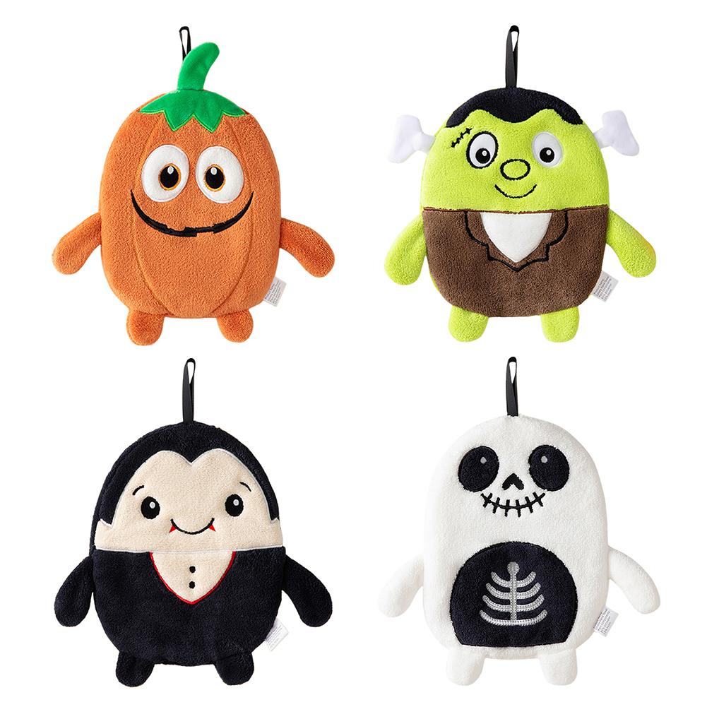 Halloween Kitchen Hand Towel Ghost Pumpkin Dish Towels for Drying Cleaning Cooking Towels Gift Bathroom Towel Home Decorations