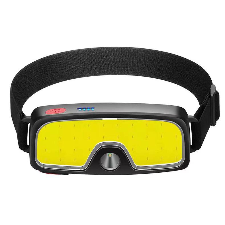 Rechargeable 180° Head Lamp Flashlight COB LED Super Bright Headlamp Outdoor Waterproof Running Fishing Camping Hiking Headlight