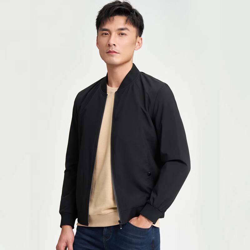 TRIES Men's Baseball Collar Jacket