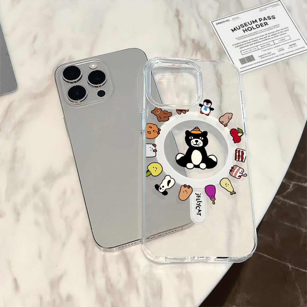 Magnetic phone case for iPhone 11 12 13 iPhone 13 14 15 Pro 15 16 Pro Max Samsung A15 A16 A25 A26 A55 A56 S25 S24 S22 S23 Ultra S25 Edge