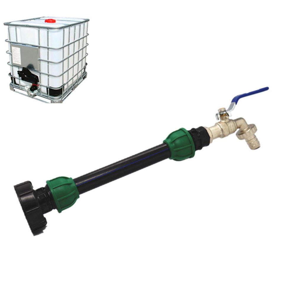 Kunststoff IBC Tank Adapter S60 6 Anschluss für Regenwassersammelsysteme Einfache Installation Kompatibel mit Gartentanks