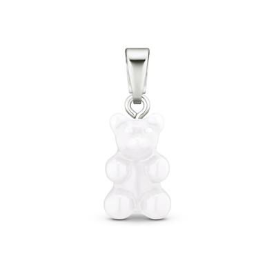 [CRYSTAL HAZE]BEAR-POWDER-CLASSIC CONNECTOR Silver Charm