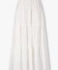 STUDIO TOMBOY Side Pocket Tiered Elastic Skirt_White 9106232210