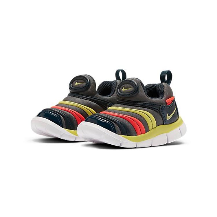 (TD) Nike Dynamo Free 'Iron Grey Limelight' Baby 343938-024
