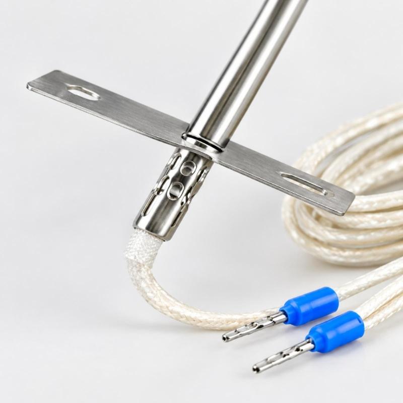 ZGRTD1 Temperature Sensors Probe for Compatible Z-Grill Pellet Grills, Wire Replacement with Two Individual Pin Terminals for Controller Signal