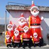 Gifts Garden Party Decor Happy New Year Santa Claus Doll Christmas Inflatable Toy Xmas Ornament