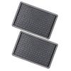2 Pcs Car Dashboard Accessories Phone Pad Cover Mat Anti-skid Holder