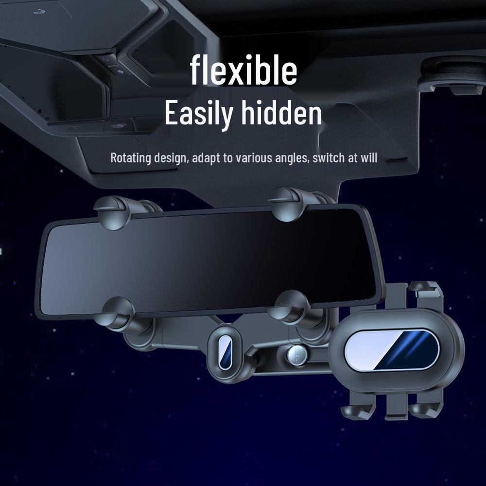 2025 Rotating Car Phone Holder for Rearview Mirror