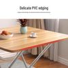 Compact Folding Dining Table for Small Spaces - Indoor/Outdoor Use, Square & Round Options Available