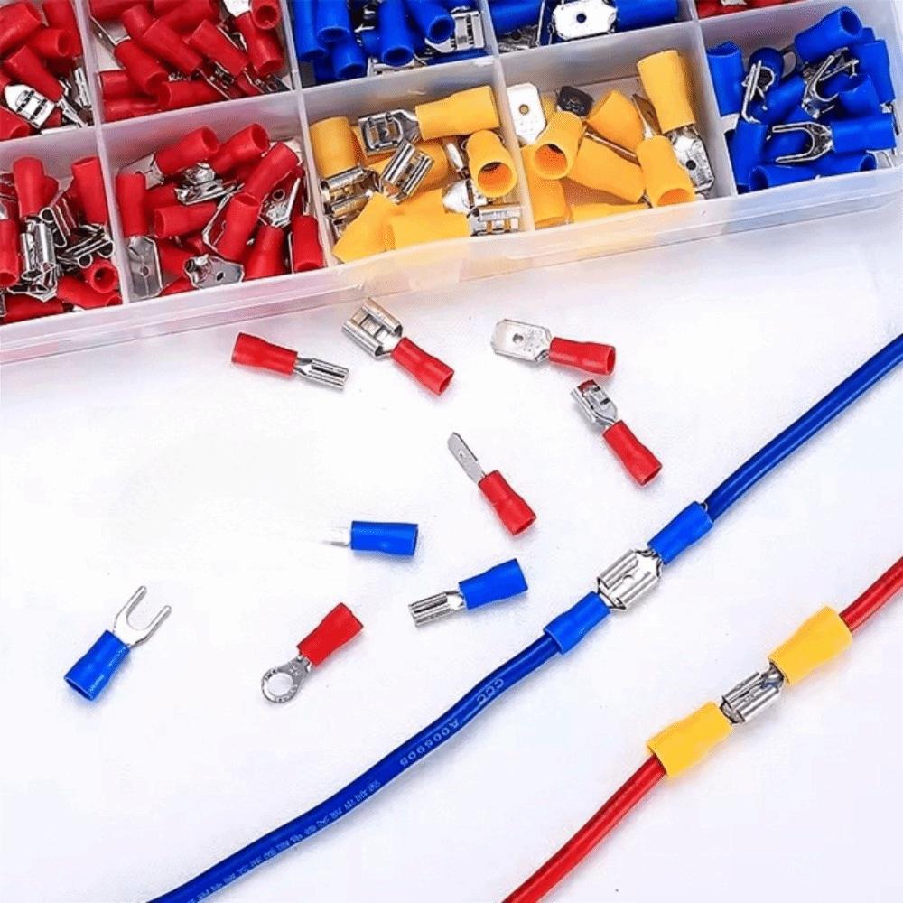280pcs Multicolor Wire Terminal OT Type Cold Pressure Terminal Set  Electrical Connection