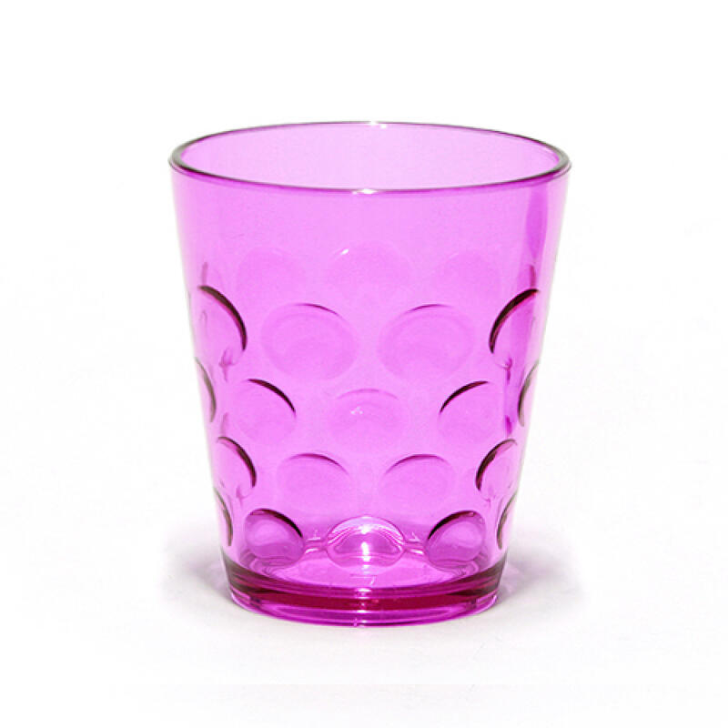 1 translucent water droplet cup (random color)