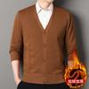 New Autumn and Winter Sweater Cardigan Long Sleeve Solid Color Sweater