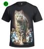 Cat Kitten T-Shirt / Mens / Womens / Kids / Cats / Cute / Kitty / Biker /