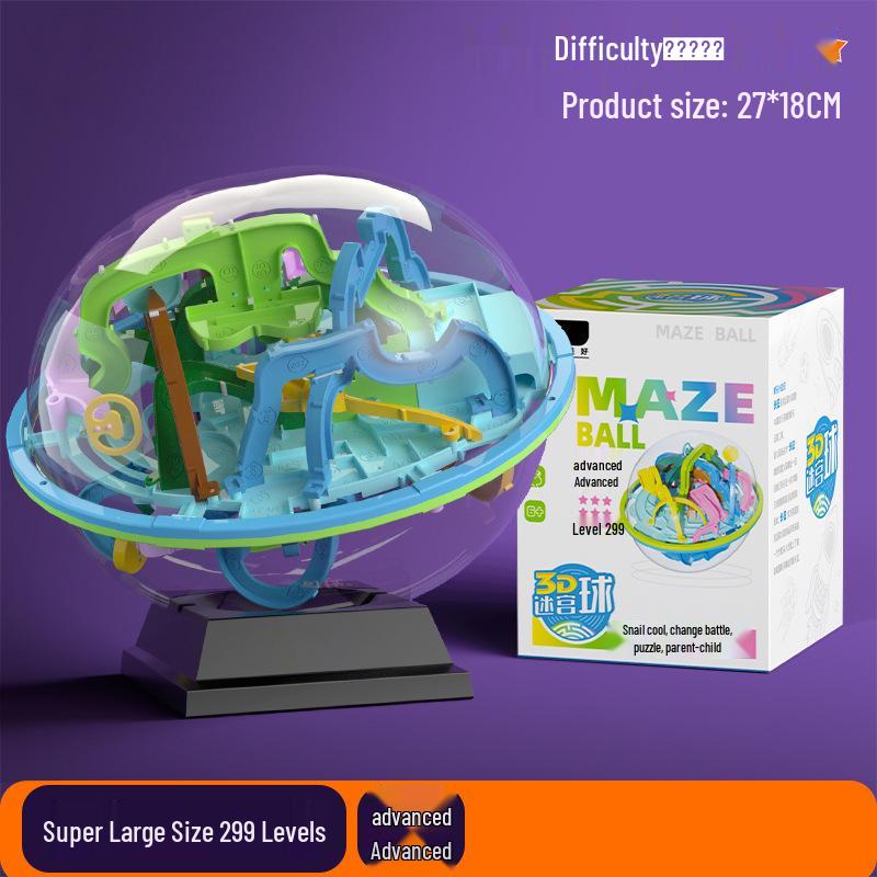Magnetic 3D Maze Toy for Kids: Educational Ball Puzzle for Ages 3-6