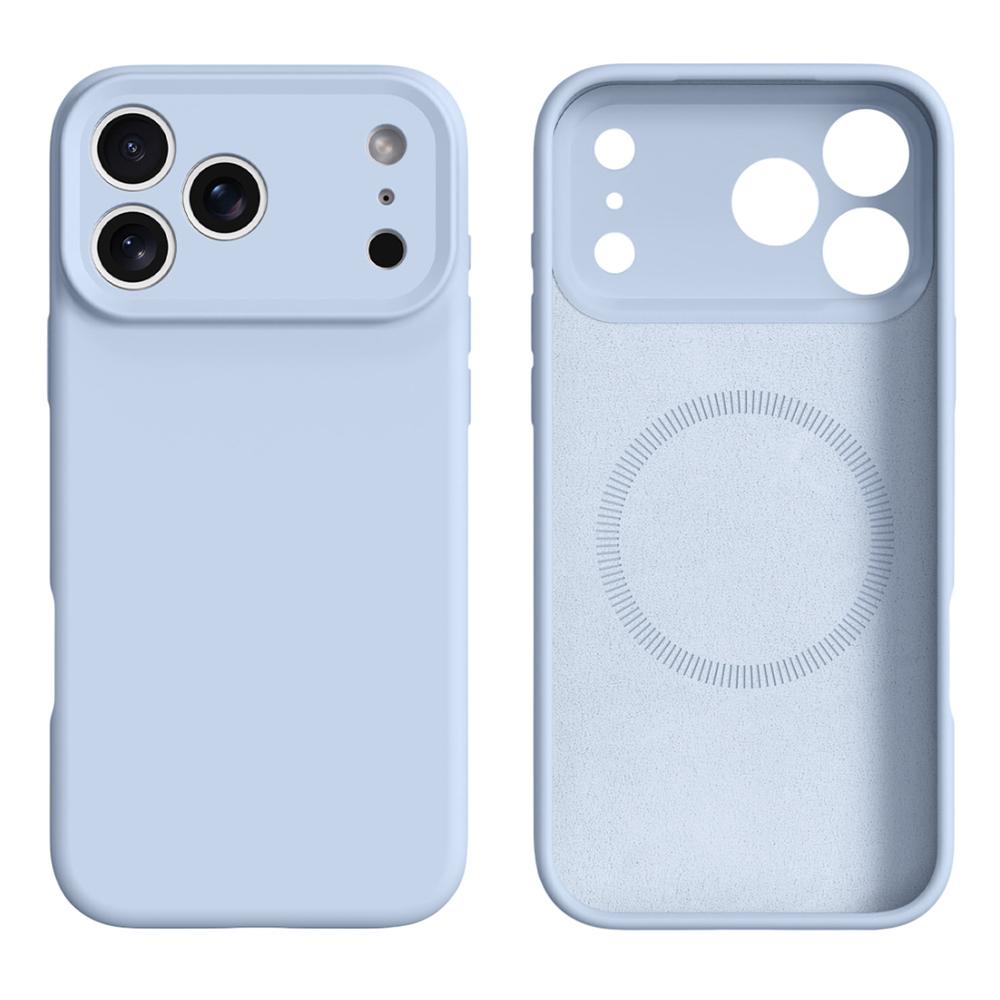 For iPhone 17 Pro Max Case Compatible with MagSafe Precise Cutouts Liquid Silicone Protective Back Cover