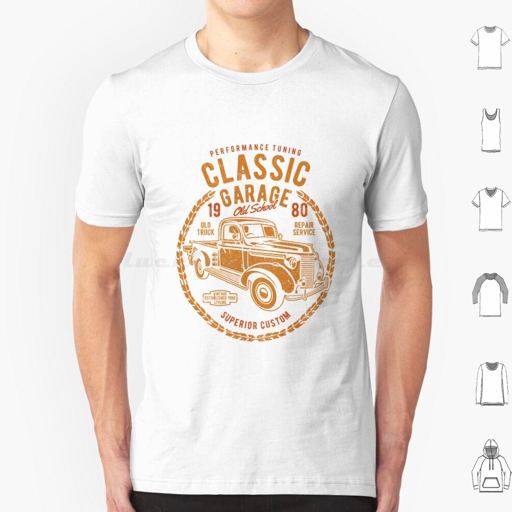 Classic Garage T Shirt Big Size 100 Cotton Classic Garage Highway Man Truck Car Rider Tv Show 1980 Usa American Geek Hero S