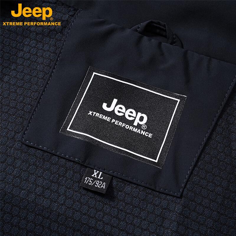 JEEP Unisex Hooded Outdoor Windproof & Waterproof Jacket