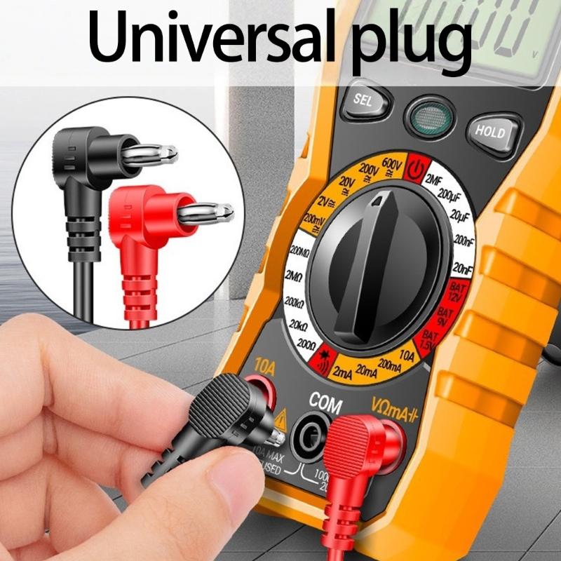Test Leads Needle Pin Replacement Digital Multimeter Probe Wire Pen Cable Set 1000V 10A Electric Test Leads Tester Probe