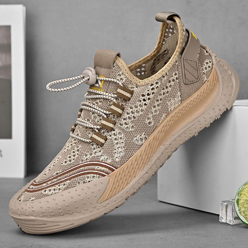 Men's Thin Breathable Flying Woven Sneakers