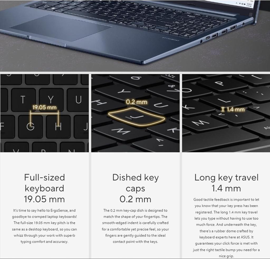 ASUS Laptop X515JA with MS Office 8GB 128GB inch Full HD Slate with Office Home Business 2021 Japanese (Core i3-1005G1 15.6 Gray) & [Official