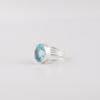 Sky Blue Topaz Gemstone Silver Ring, 925 Sterling Silver Jewelry, Designer Ring For Birthday Gift, Topaz Ring For Women RR-73-15
