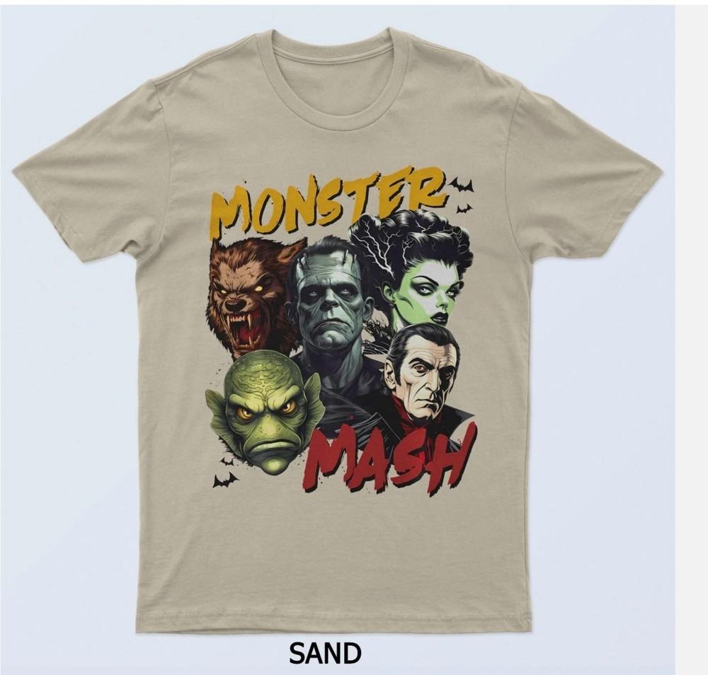 Horror Scary Monster Lover Vampire Frankenstein Halloween T-Shirt