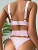 European Motorcycle Chain Garter Lingerie Set for Women