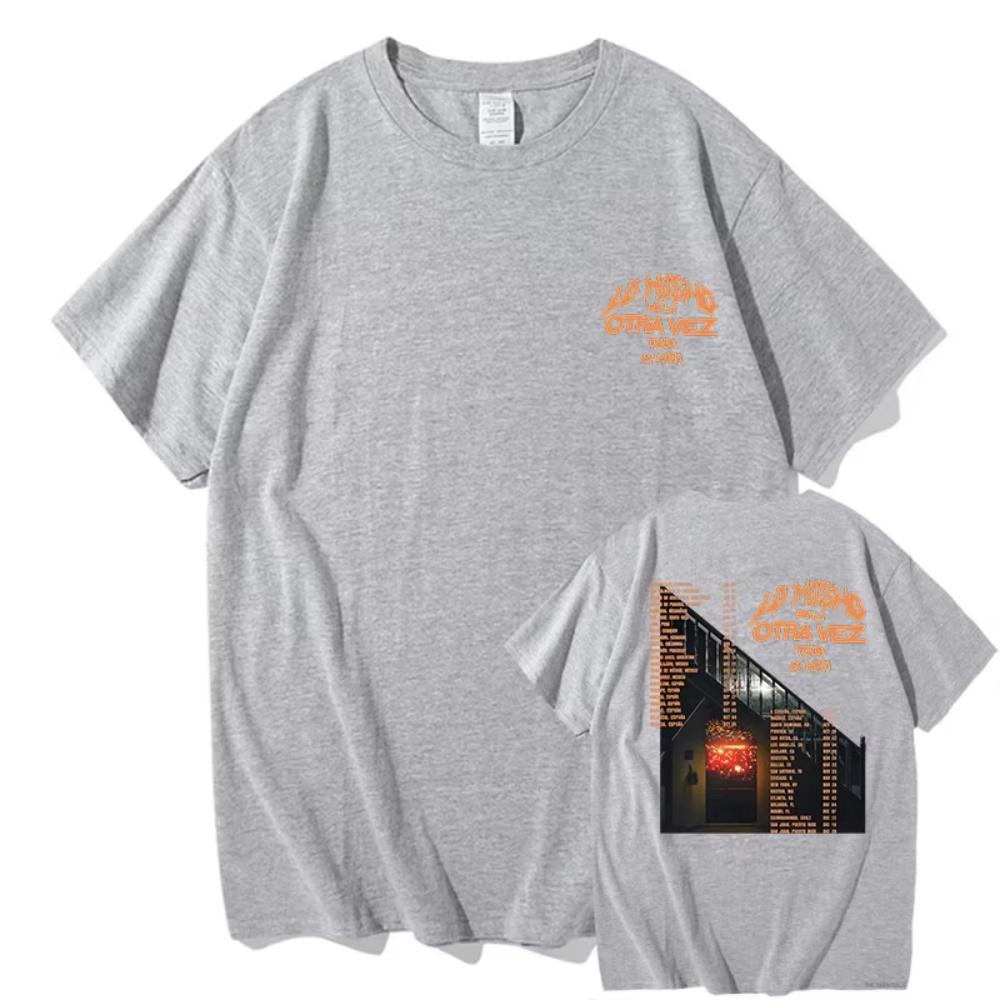 Lo Mismo Dela Otra Vez Tour T Shirts Mora Merch Fans Gifts Cotton Tees Outdoor Fashion Streetwear Summer Men Women 2025 T-shirts