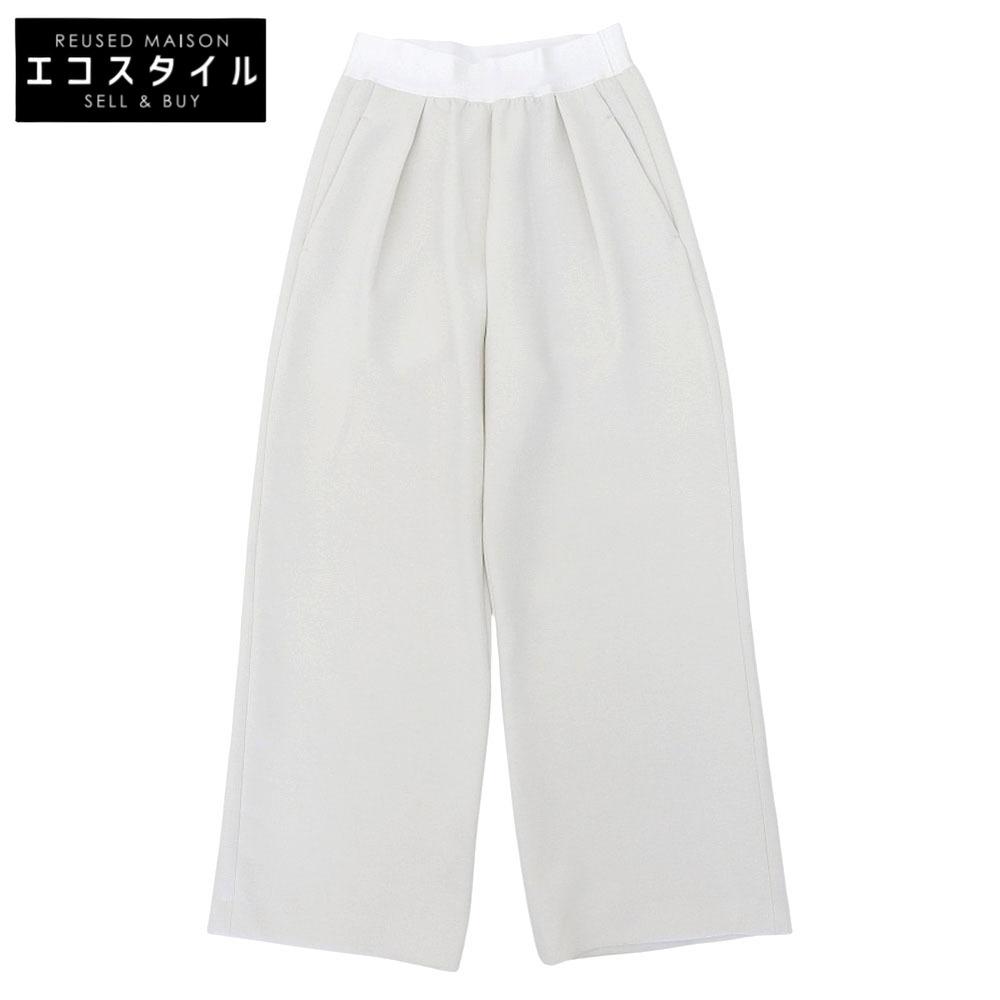 Muse Beautiful 1-tuck Wide Pants Bottoms for Women, White, Size 34, Made In 2015 Bottoms 34 whiteUsed