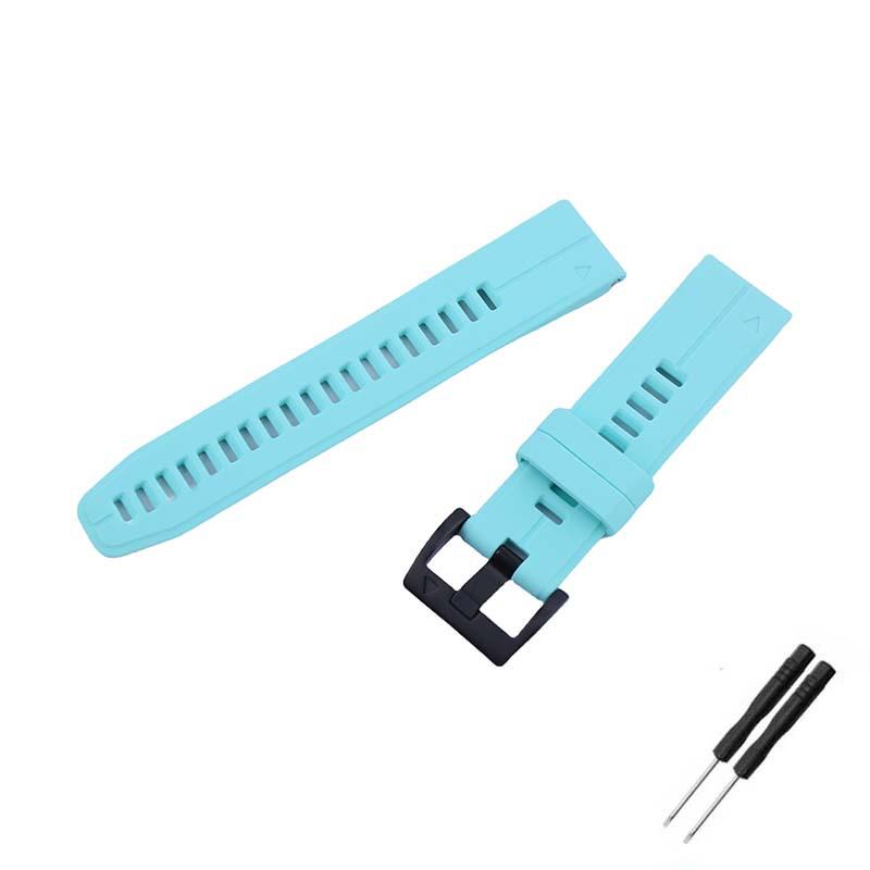 Silicone Quick Release Sport Strap for Garmin Fenix Series