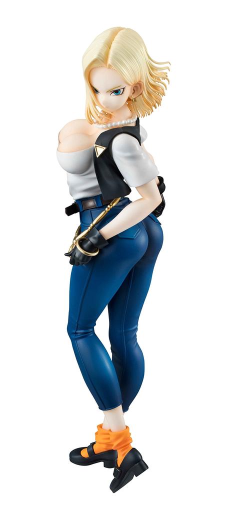 Dragon Ball Gals Dragon Ball Z Android 18 20cm Malovaná Kompletní Figurka Ne. Ver.II Přibližně. PVC a ABS