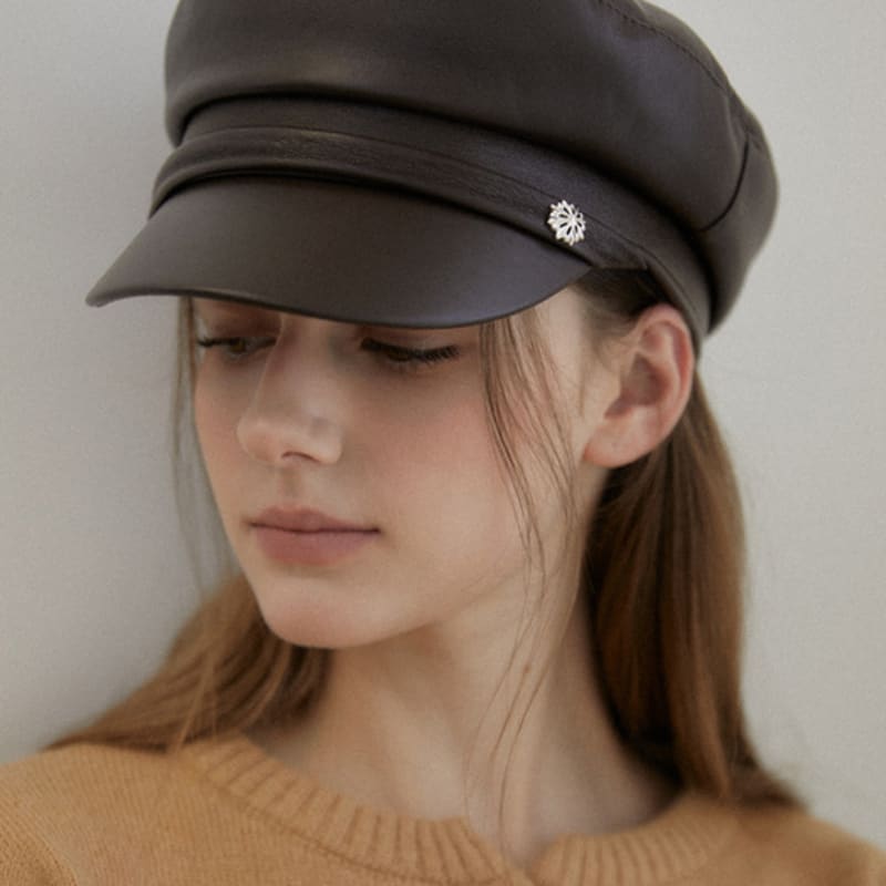 Tatiana Urbaner Leder Matrosenhut HT8151 2 Farben