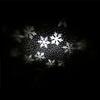 Snowflake Stars Christmas Tree Toppers  Built-in LED Xmas Tree Lighting 3D Glitter Projection Silver Gold Party Decor