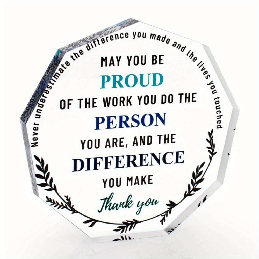 

Versatile Thank You Gift - Meaningful Appreciation Present for Professionals & Mentors чистый