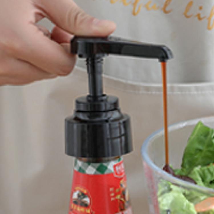 Oil Consumption Press Kitchen Seasoning Press Household Oil Pot Oil Consumption Bottle Pump Head Dosing Squeeze Nozzle