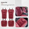 Universal Thickened Flannel Car Seat Cushion Set for All Seasons (3-Piece)