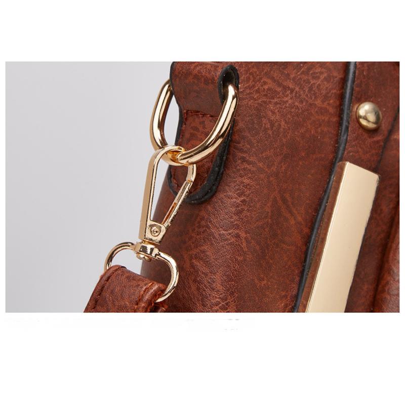 Fashion Women's Soft Leather Large-capacity Shoulder Handbags Hobo Bags Tote Bag