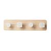 3/4/5 Wall Hanger Rack Coat Style Storage Hooks Mounted Home  Decor