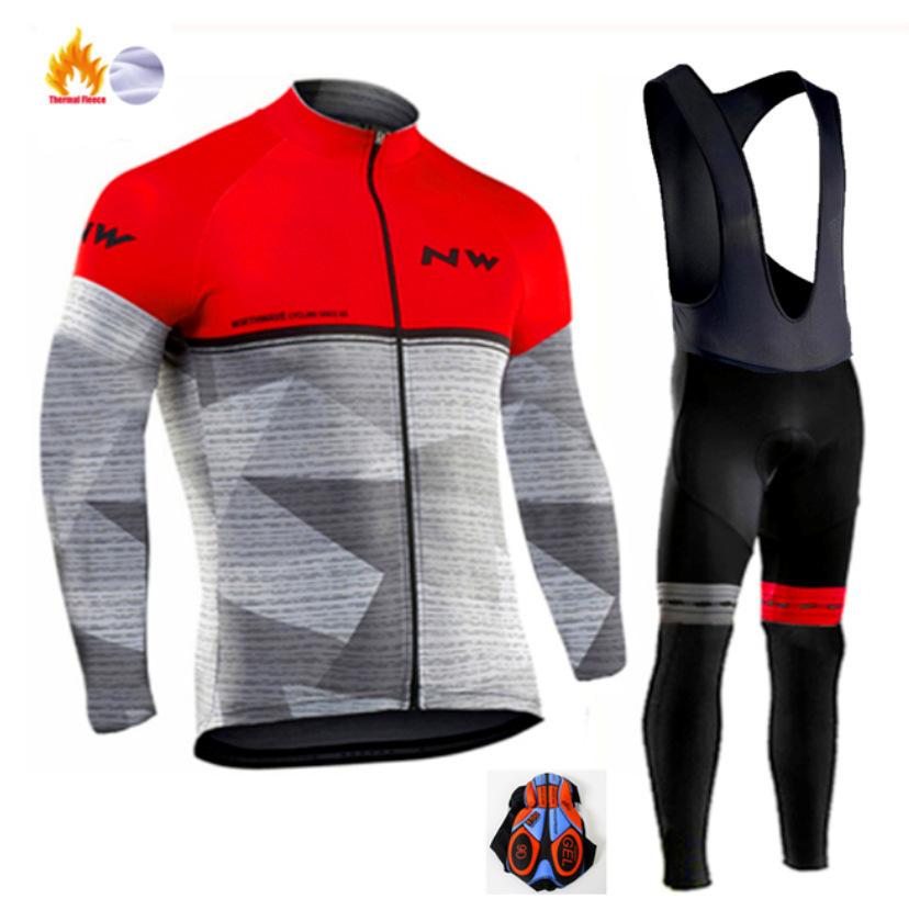 2026 Winter Fleece Warm Cycling Suit, Cycling Suit Fleece Warm Winter Thickened Long-sleeved Trousers Cycling Suit
