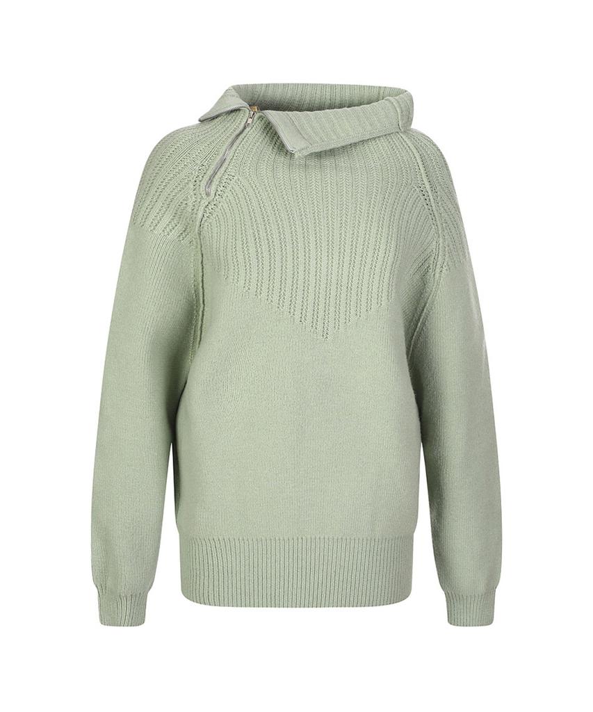 MAREMONTE Side Zip Collar Knit_M23Nmkt85P0