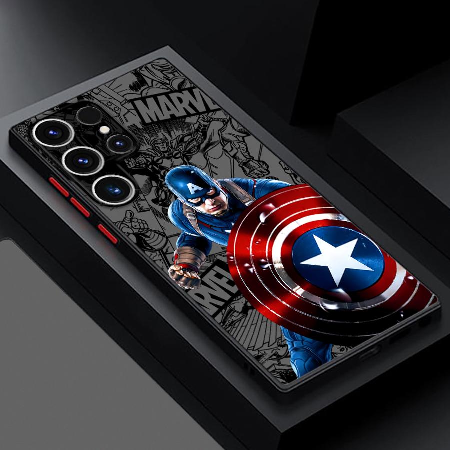 Marvels Spider-Man Groot Case for Samsung Galaxy S26 S24 Plus Note 20 10+ S21 S23 FE S20 S25 Ultra S22 Funda Phone Cover