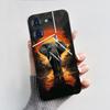 For Tecno Pova 5 Pro Case Cover Shockproof Black Wukong Phone Cases For Tecno Pova 5 Silicone Back Cover Pova5 Pro Bumper Fundas