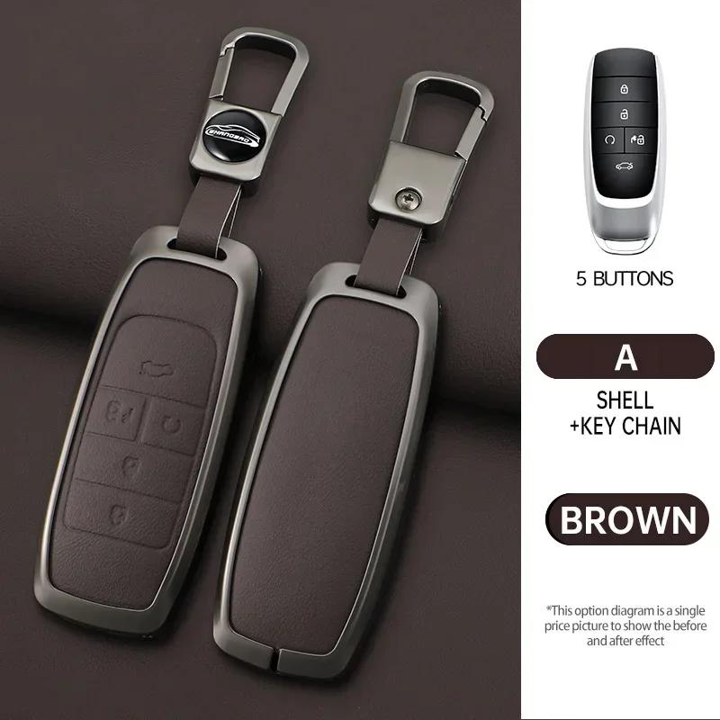 

Zinc Alloy Car Remote Key Case Cover For Gac New Energy Trumpchi Ga6 Gm6 Aion S V Y Lx Gs7 Gs8 Gs5 Gm8 Gs3 Keychain Accessories