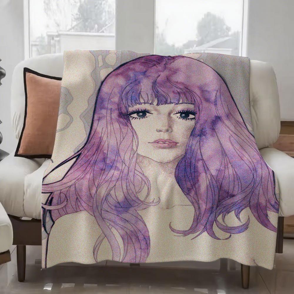 Movie Belladonna of Sadness Blanket Design Lightweight  For Dorms, Naps, Living Room, Office,Sofa,All Season